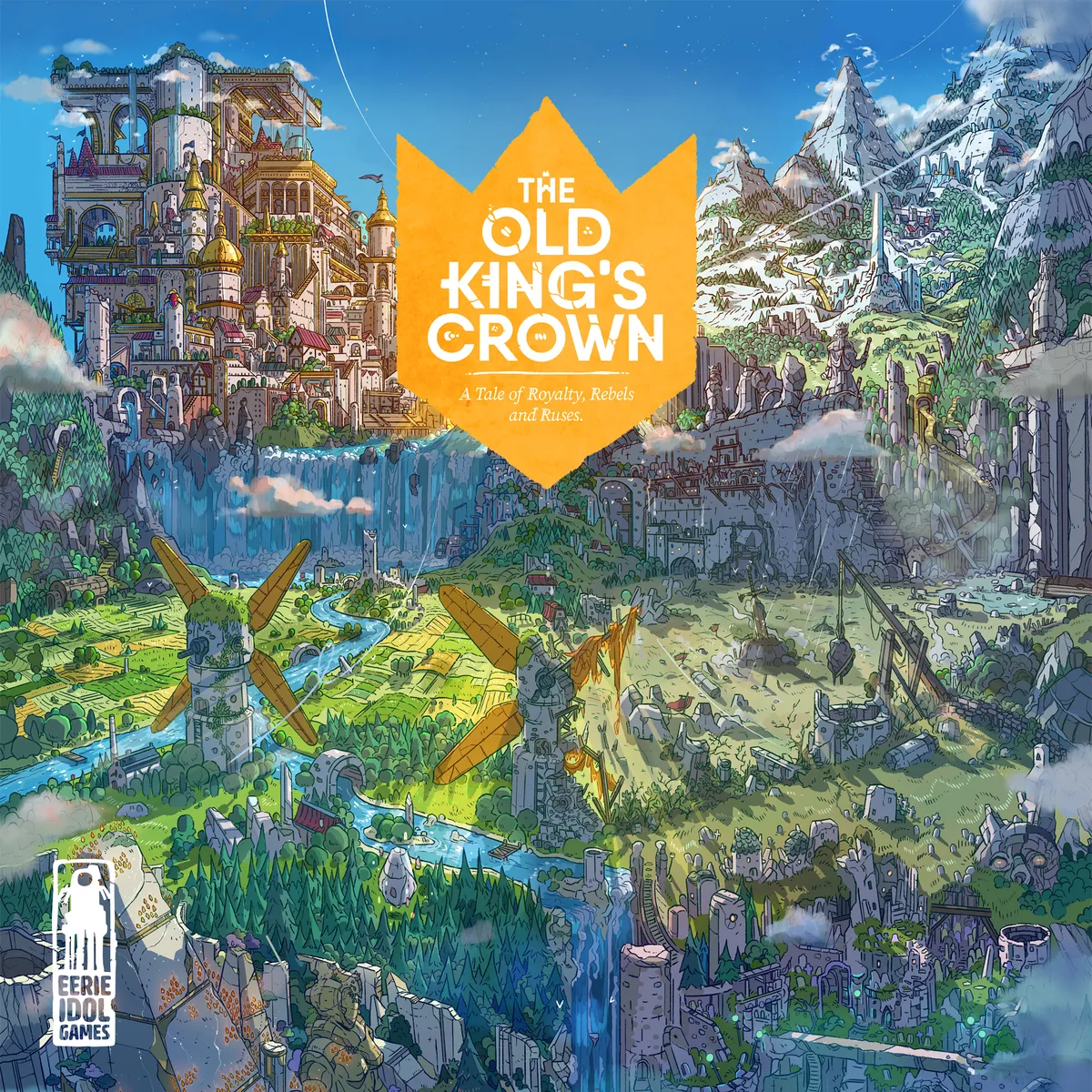 IGN9分！奇幻新桌游《The Old King’s Crown》集合其他桌游的玩法设计